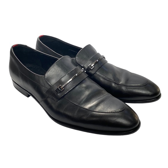 mens black hugo boss shoes